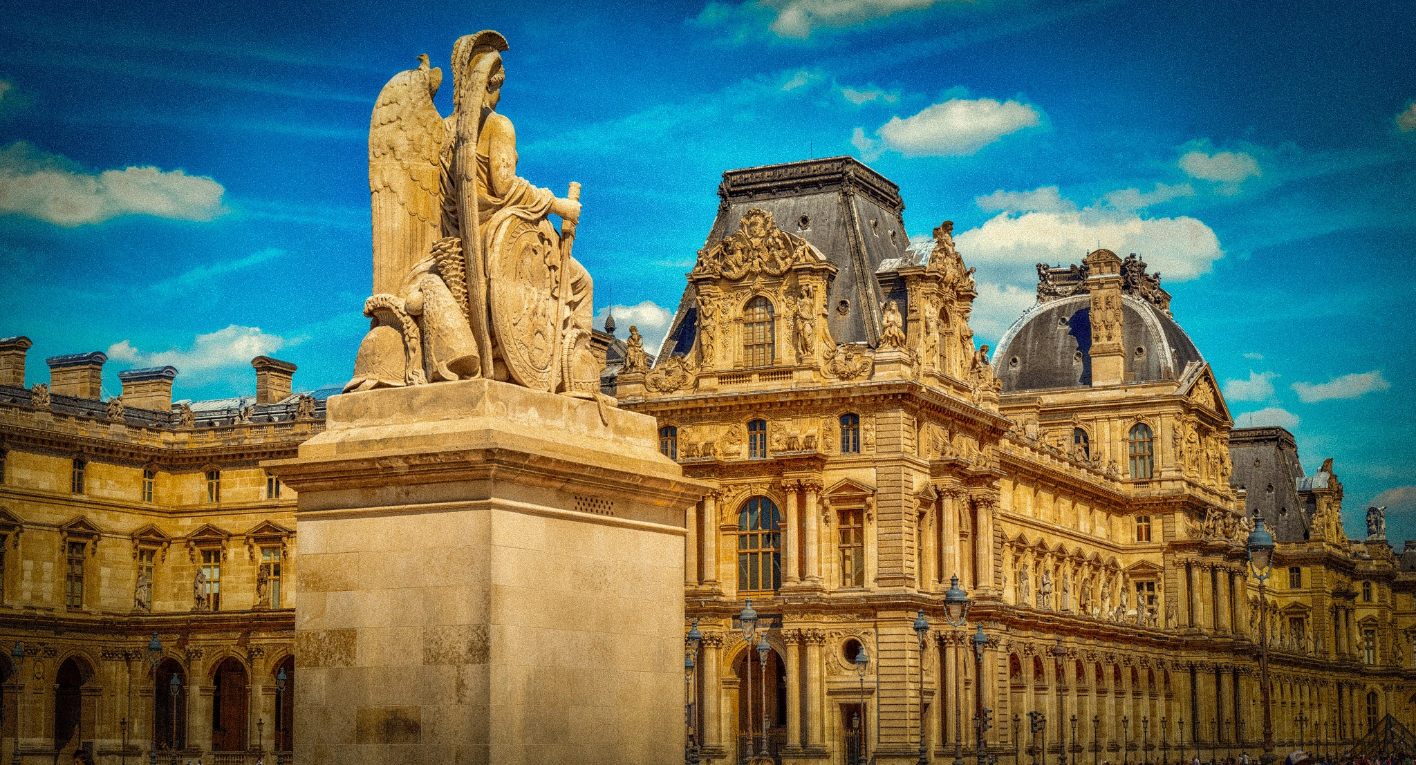 Aprendizagem da língua francesa e Louvre